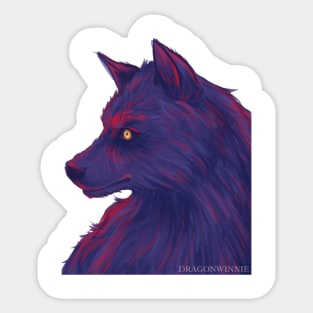 Wolf Sticker